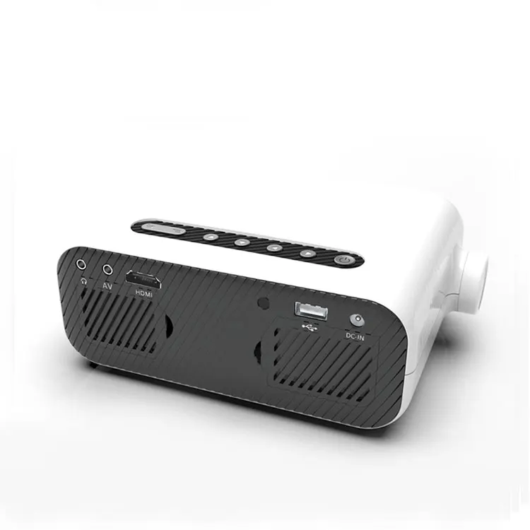 Hot sales 4K Mini DLP 3D Projector gray 2+16GB with Wifi Android for business home