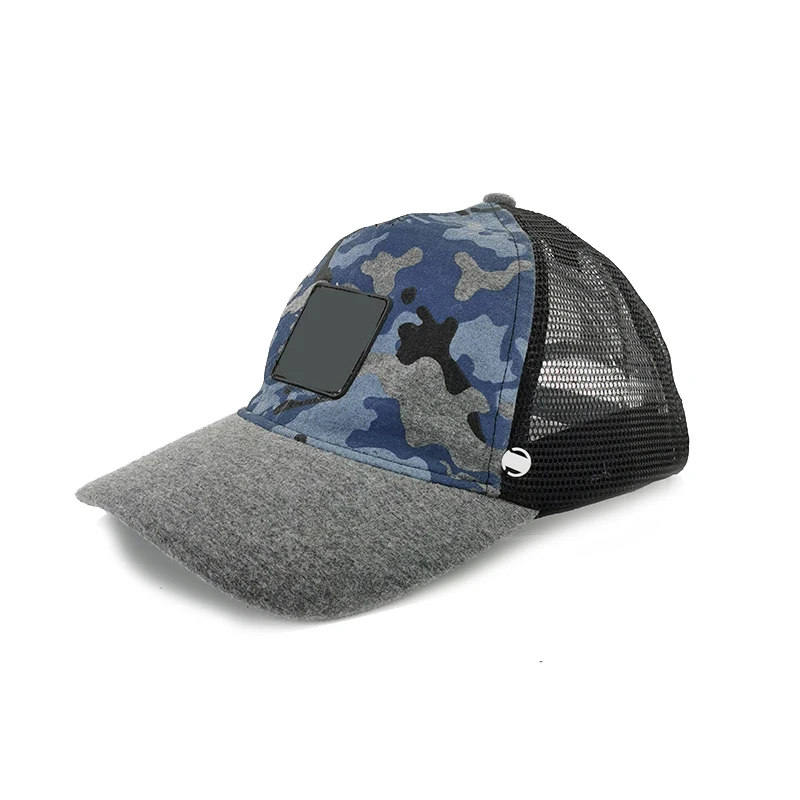 baseball hats Fashion best seller camouflage printing hat good quality cotton kids beanies