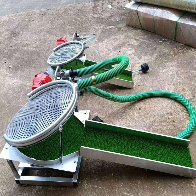 Convenient gold panning machine  small gold processing mobile sand gold machine