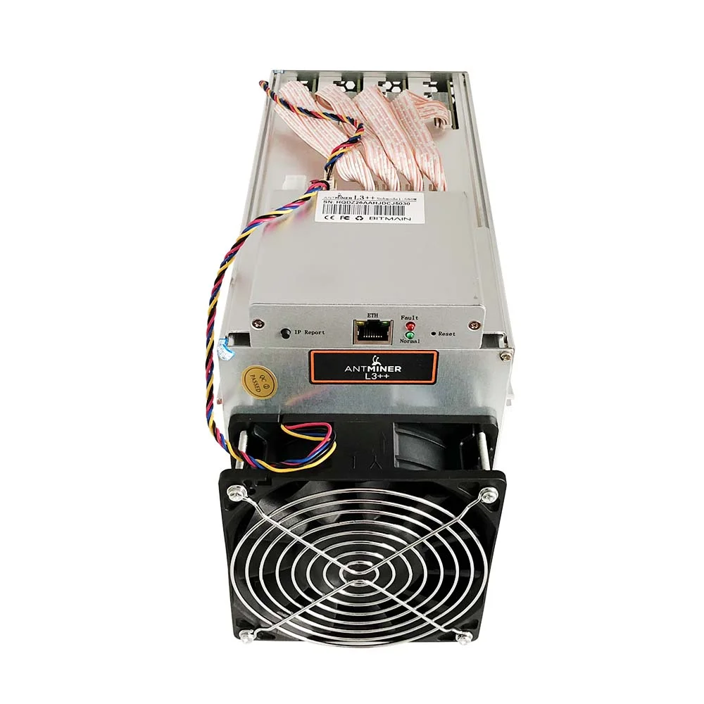 Bitmain Antminer крипто algoritham L3 + 504mh/s 580mh/s с блоком питания Майнер Litecoin добыча ASIC блокчейн добычи Рог