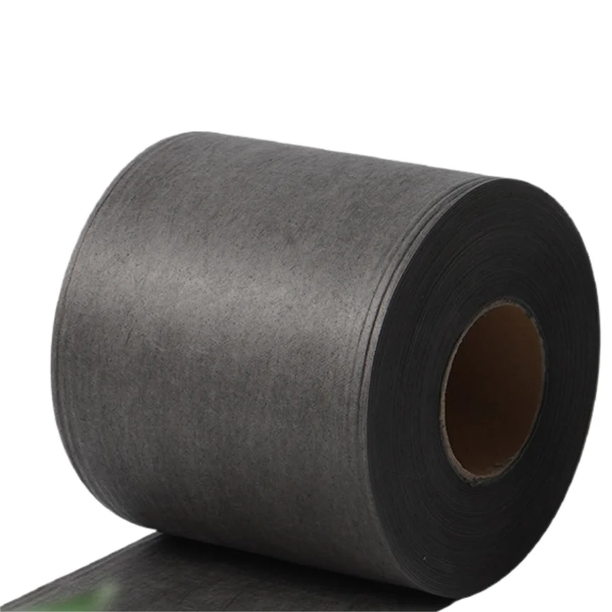 Black BFE99 meltblown nonwoven filter fabric for 25gsm