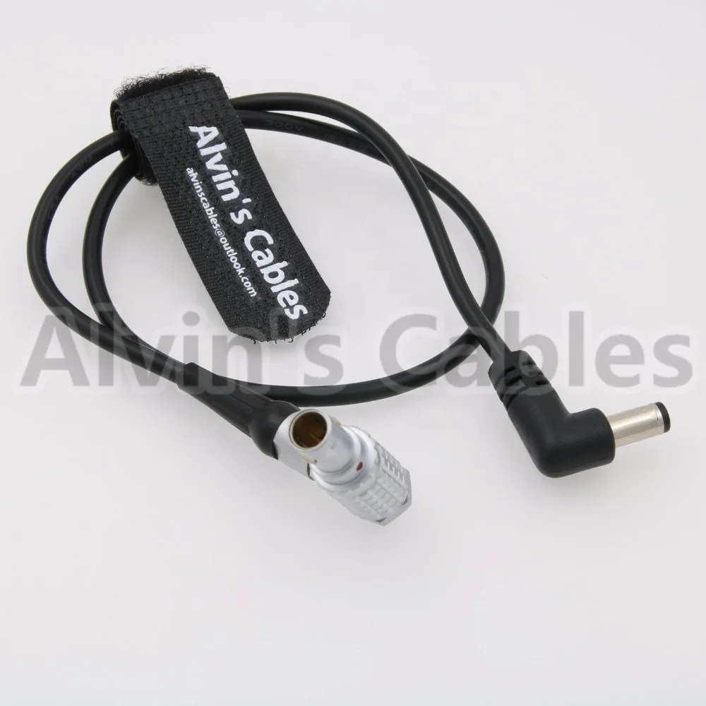 
2 Pin to Angle DC Cable for Teradek Bolt Transmitter Tilta Battery Plate 