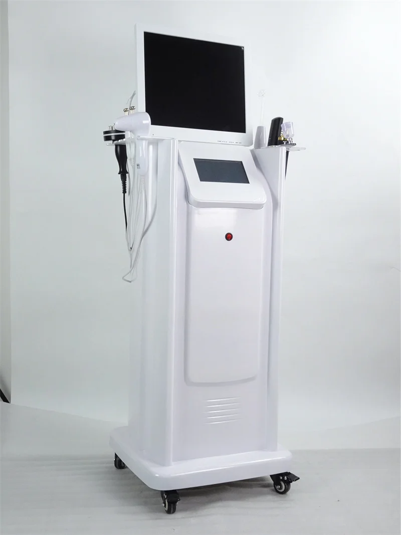 M 7 in 1 Vertical Multifunction Hair Loss Care Electric Head Massager Scalp Scanner Hair Analysis Machine For Hair Growth