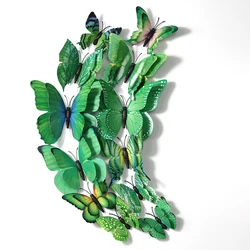 Stereo Simulation Double-layer Butterfly Furniture Decoration 3d Wall Stickers Home Decoration