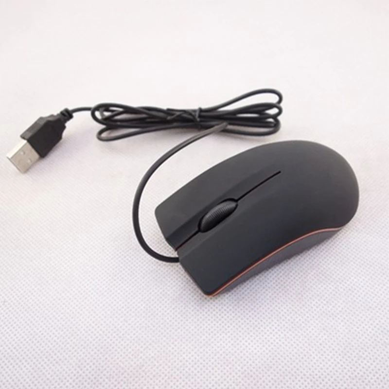 Cheap good quality 3D Wired USB Optical Mouse for Office and promotional use
