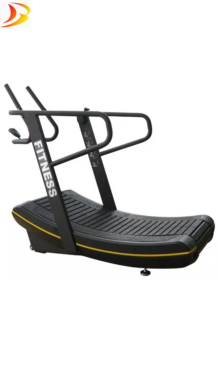 Air Runner Non-motorized Unpowered Curved Treadmill Commercial Manual Technogym Curved Treadmill