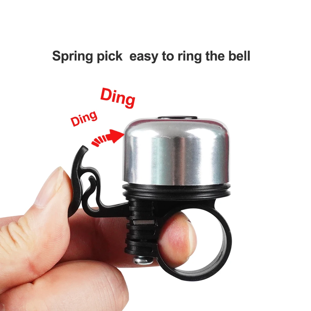 Hot Selling Durable Bicycle Horn Mini Bike Bell Safety Alarm Bicycle Handlebar Bell