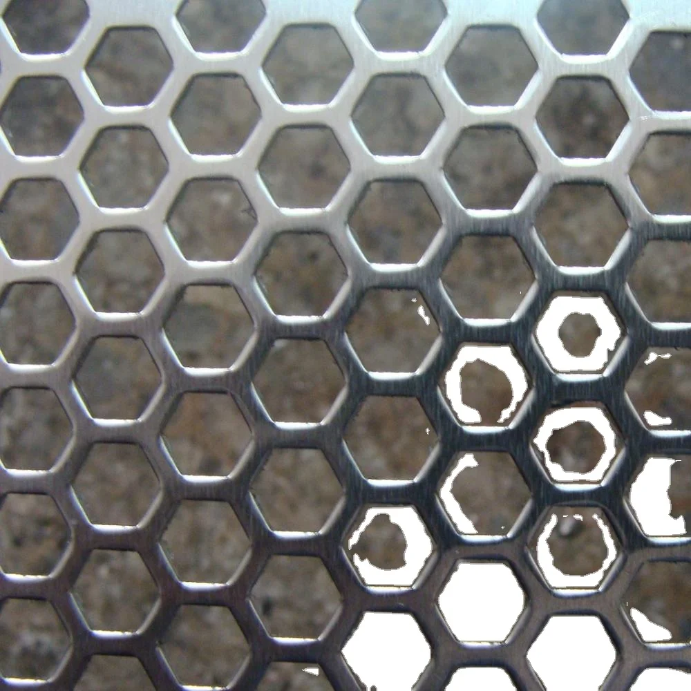 304 316L 321 stainless steel perforated plate factory supply