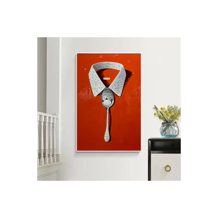 Low MOQ 3d picture canvas print painting artl Diamond crystal porcelain printing for family