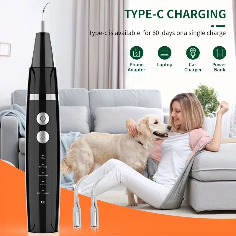 pets products 2024 dog dental electric flosser ultrasonic cleaner brush teeth electric dog teeth whitening