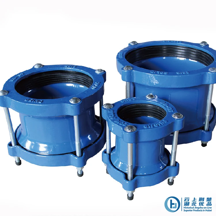 ISO 2531 EN545 Ductile Cast Iron  Gibault Joint Coupling for PVC PE Pipe