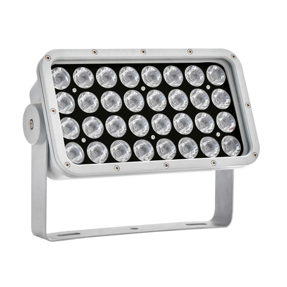 simple structure 72w full color DMX control ip66 led outdoor spotlight building facade lighting