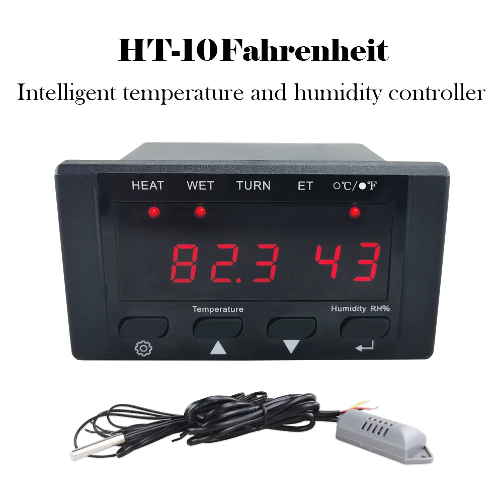 Cheaper Type Incubator Controller Temperature Controller with Sensor Humidity Showed