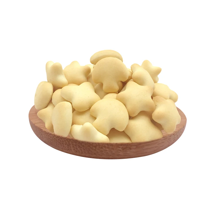 
Small cute shaped crispy cracker biscuits for baby 