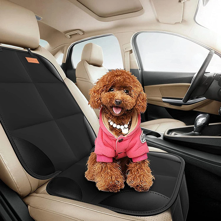 Simple Classic Design Waterproof 600D Oxford Fabric Pet Car Chair Seat Cover With Non-Slip Points
