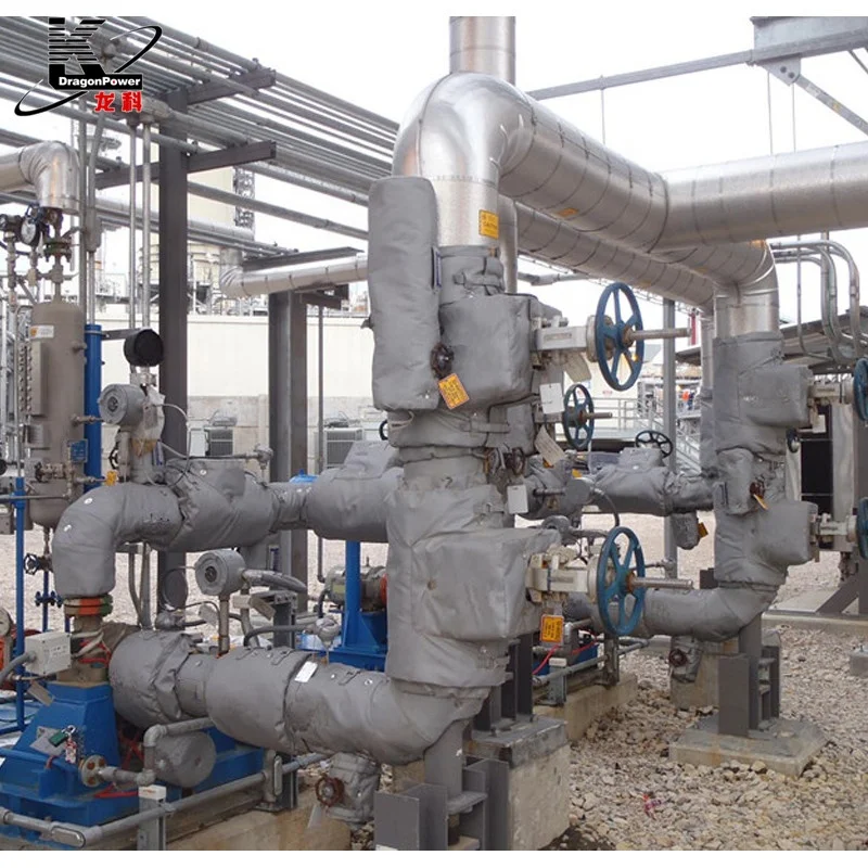 Fiberglass Removable Pipe Thermal Insulation Jacket Covers