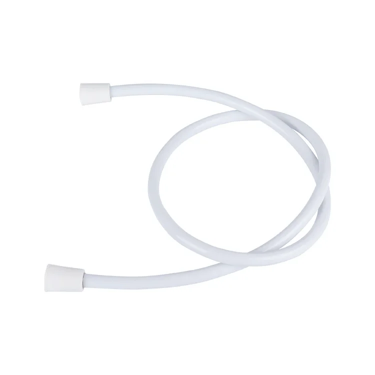High temperature resistant brass iron abs white knitted pvc shower hose plumbing hose