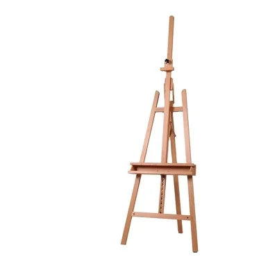 Деревянный мольберт, деревянный художественный мольберт, выставочная витрина, полка, держатель, студийный художественный стенд для рисования