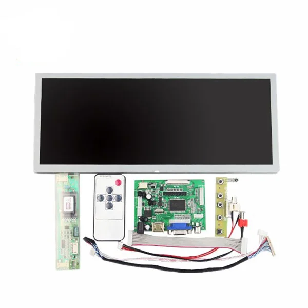  ЖК-экран 12 3 дюйма LQ123K1LG03 1280X480 работает с платой контроллера HD + VGA AV