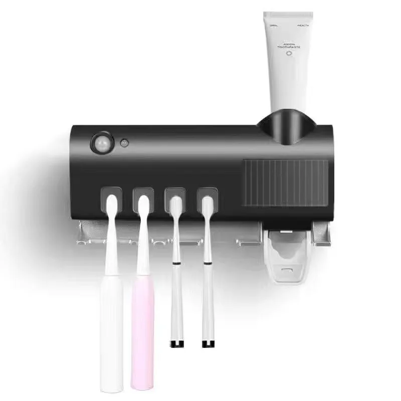 Smart Magnetic Toothbrush Dispenser Holder Automatic Toothbrush Holder Automatic Toothpaste Dispenser