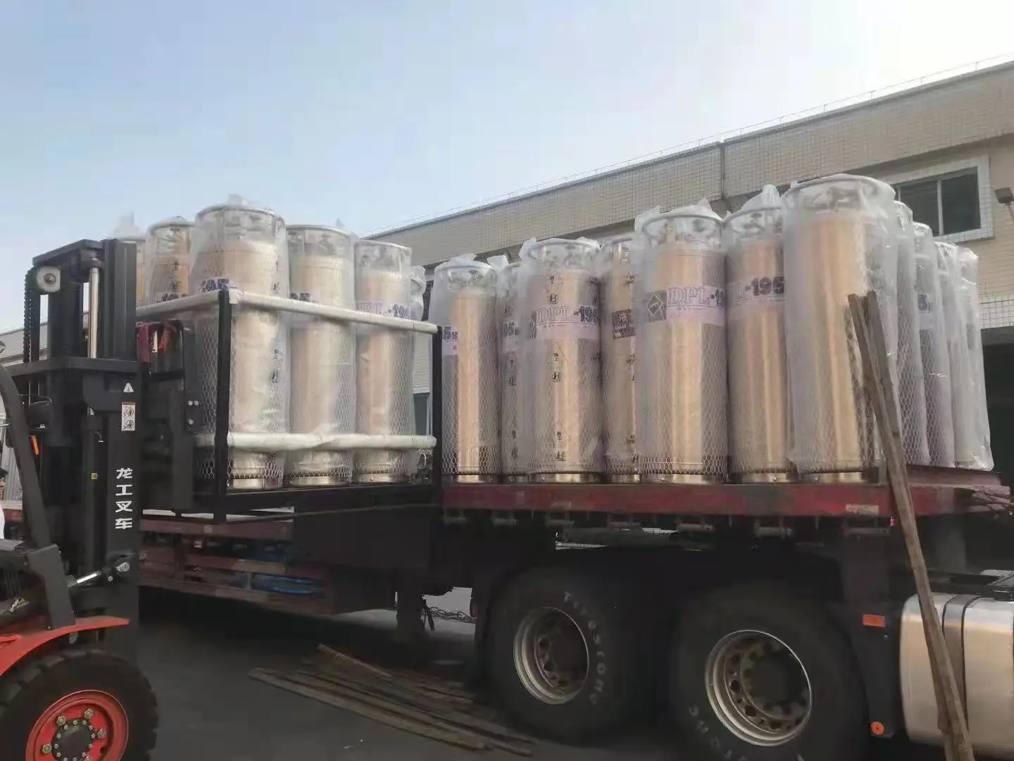 DPL450-175H High Capacity Liquid Oxygen Dewar Tank Brand New with Pump and Pressure Vessel Competitive Price