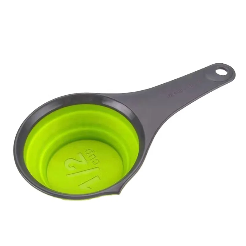 Silicone Folding Measuring Cup Measuring Spoon Baking Tool Weighing Spoon