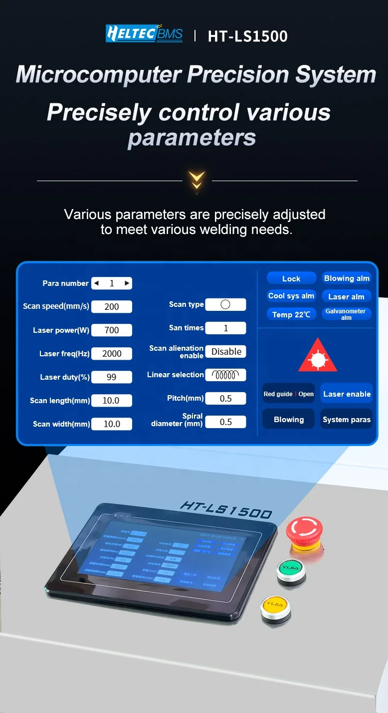 Laser Welding Machine 4 in 1 1500W 2000W 3000W laser cleaning welding machine with handheld gun and wire feeder laser welders