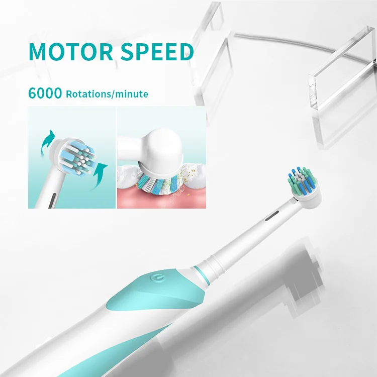 2024 новейшая перезаряжаемая зубная щетка вращающаяся электрическая smart с дешевой ценой и красивым
