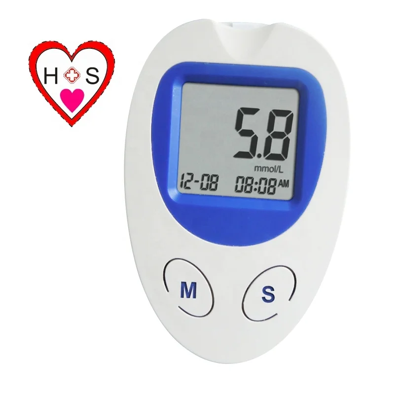 
Sugar Diabetes Blood Sugar Test Kit,Blood Sugar Glucose Meter with Test Strips Lancet 