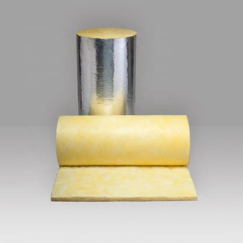 Air Conditioning Fiberglass Wool Insulation Blanket Glass wool Roll heat insulation materials