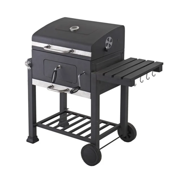 Modern simplicity and easy cleaning Home/Camping Stainless Steel Charcoal Barbecue Grill bbq Equipment