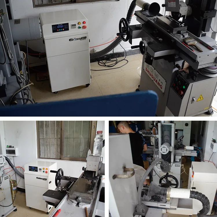 Ruiwan Mini Portable Quality Vacuum Suction Industrial Grinding Powder Collector Dust And Smoke Extractor