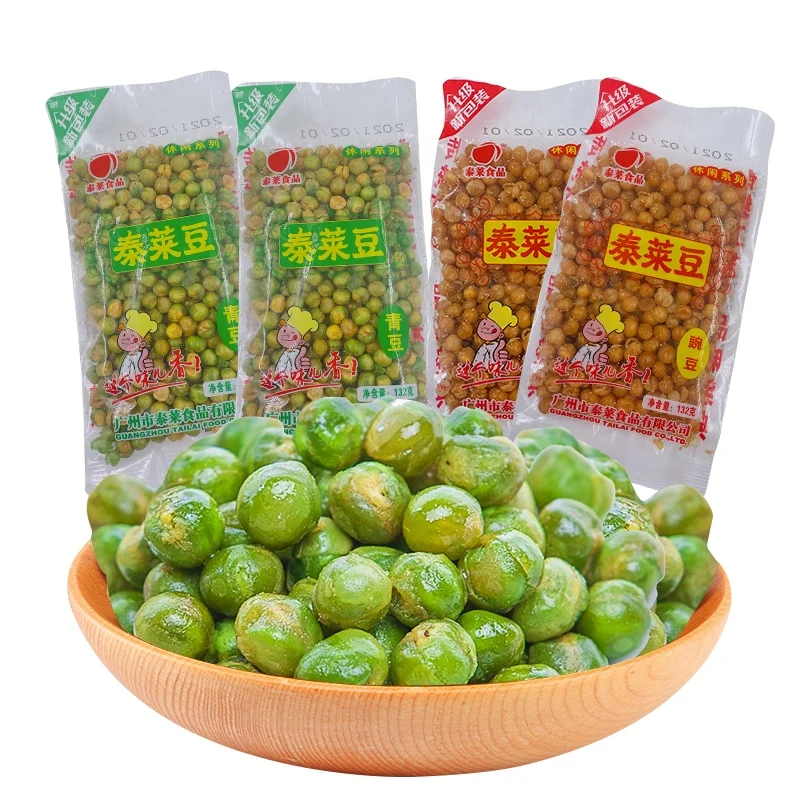 Оптовая продажа, здоровые закуски, Самые продаваемые китайские здоровые закуски с зеленым горохом