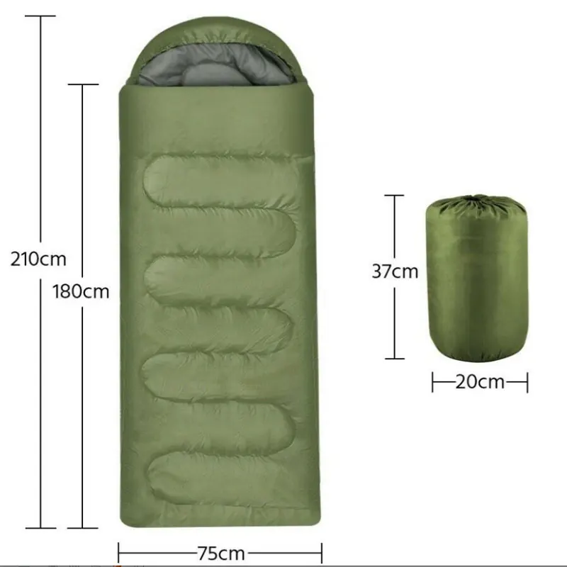 China factory supply cheap price 4 season outdoor camp light weight waterproof sleeping bag