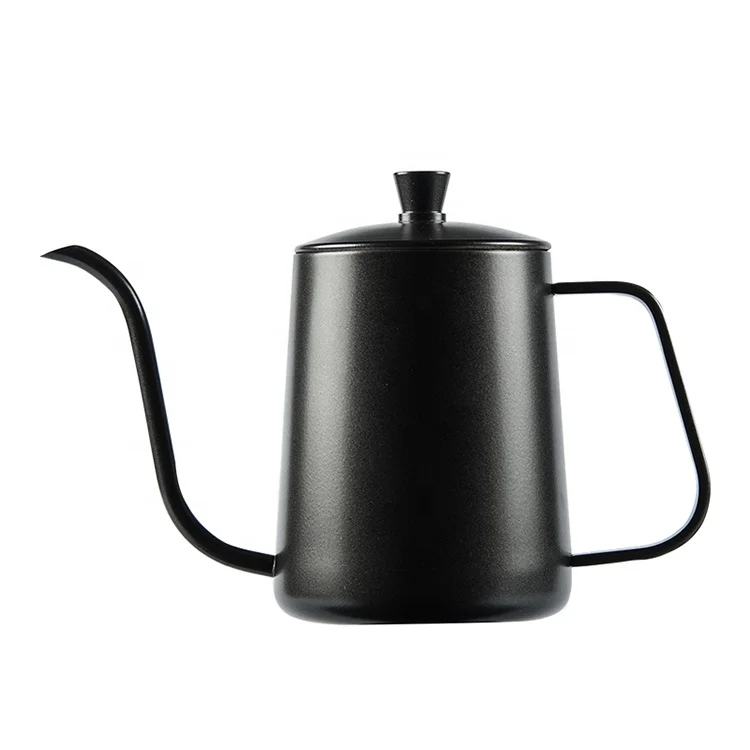 Factory Wholesale 350ml 600ml Stainless Steel Coffee Pot Gooseneck Drip Water Pour Over Hand Brew Coffee Kettle