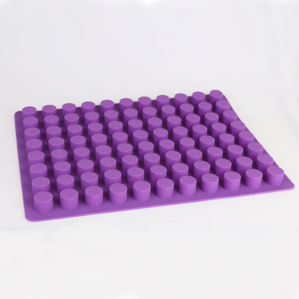 88 cavity mini ice cylinder silicone mold