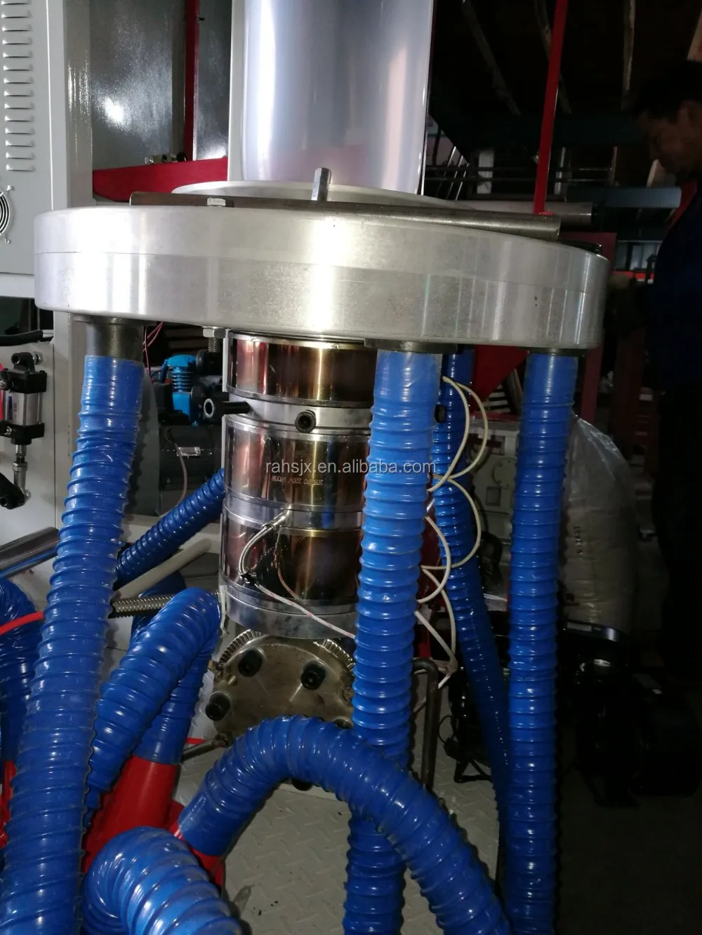 SJ50-600 Mini type quality alloy steel screw rods ruian film blowing machine