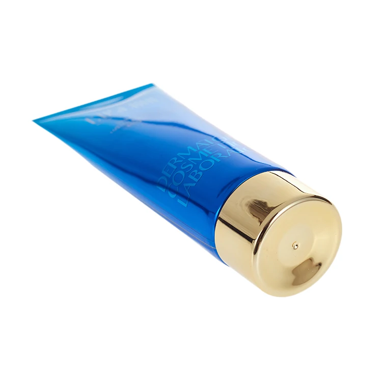 200ml white blank plastic squeeze tube packing with oriented flip top cap