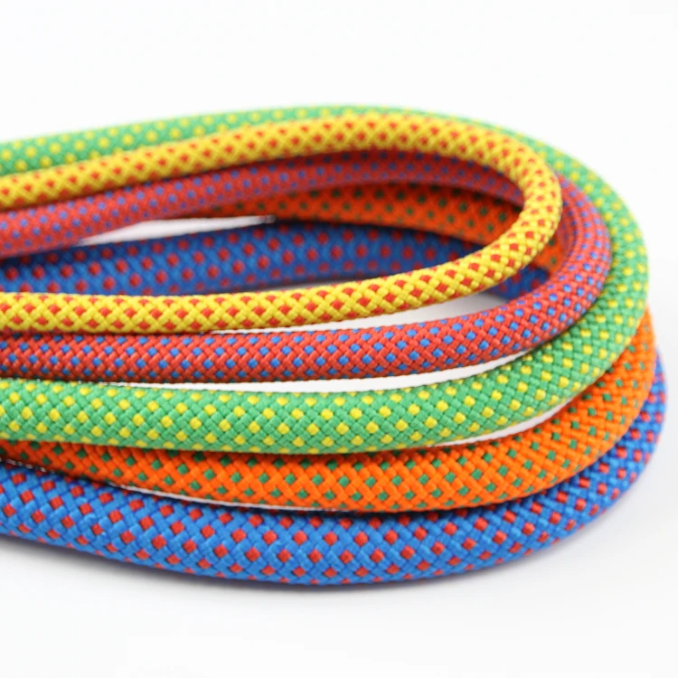 Factory Manufacturer Wholesale  Nylon Rope 16mm 20mm Climbing Dynamic Rope Braided Polyester Rope