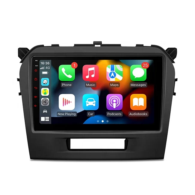 9 inch Android 11 Dash Board Navigation Car Stereo with Built in Carplay Android Auto DSP Coaxial Audio Output for Suzuki
