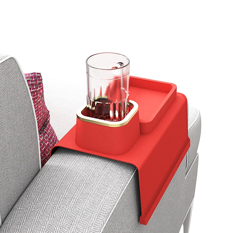 Water Proof Couch Arm Rest Cup Holder Silicone Couch Cup Holder with Phone Holder