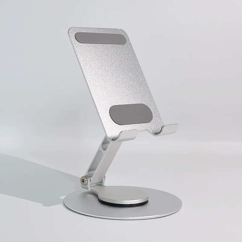 2023 Newest Anti Shake Foldable Desktop Aluminum Cell Phone Tablet Stand 360 Rotating Mobile Phone Holder