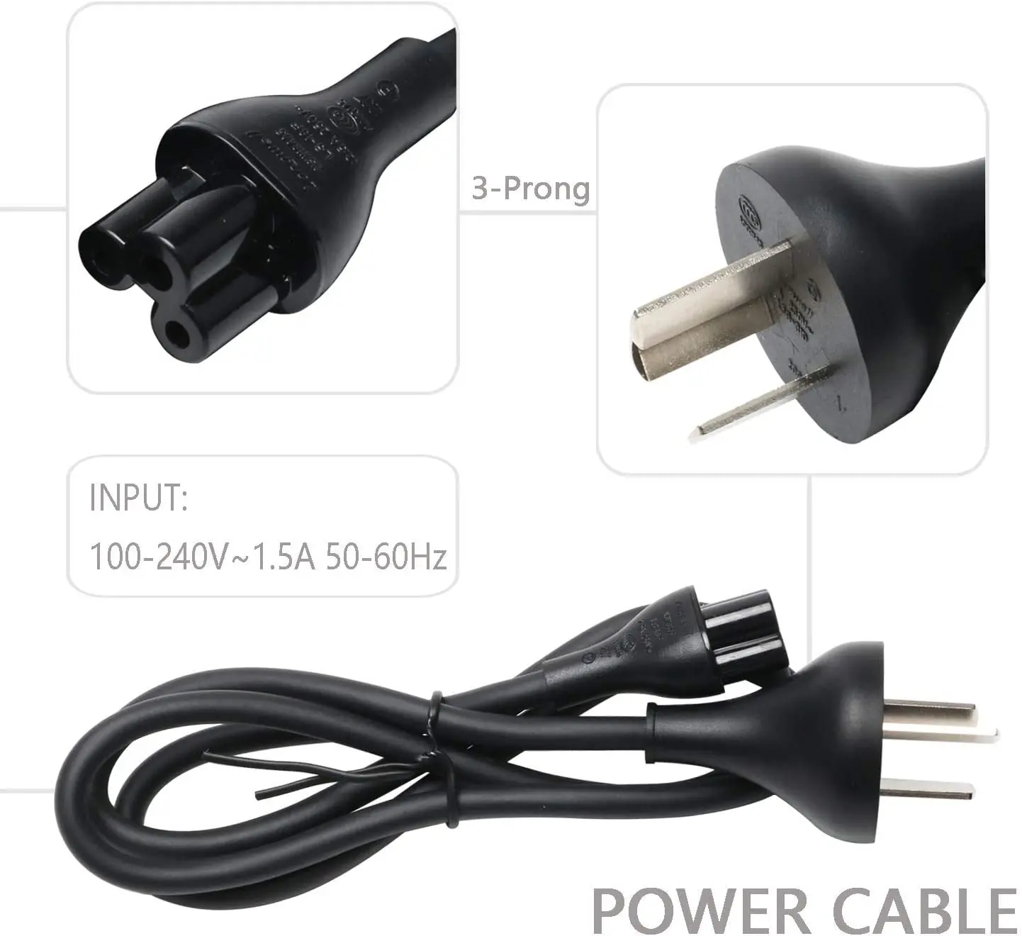 65W 20V 2A Laptop Charger Universal Power Adapter for Dell Charger