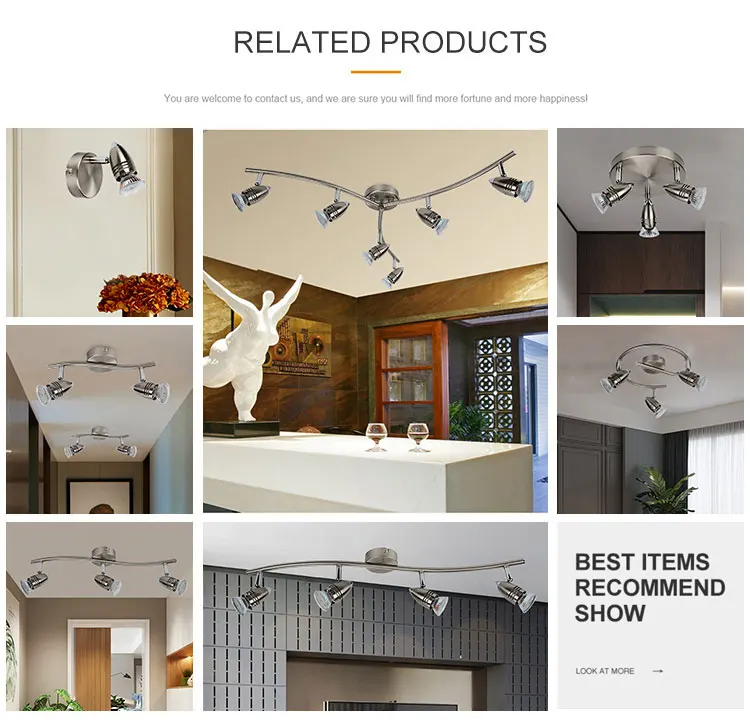 
Chinese Supplier Gu10 Double Head Ceiling Spotlight With Best Prices 
