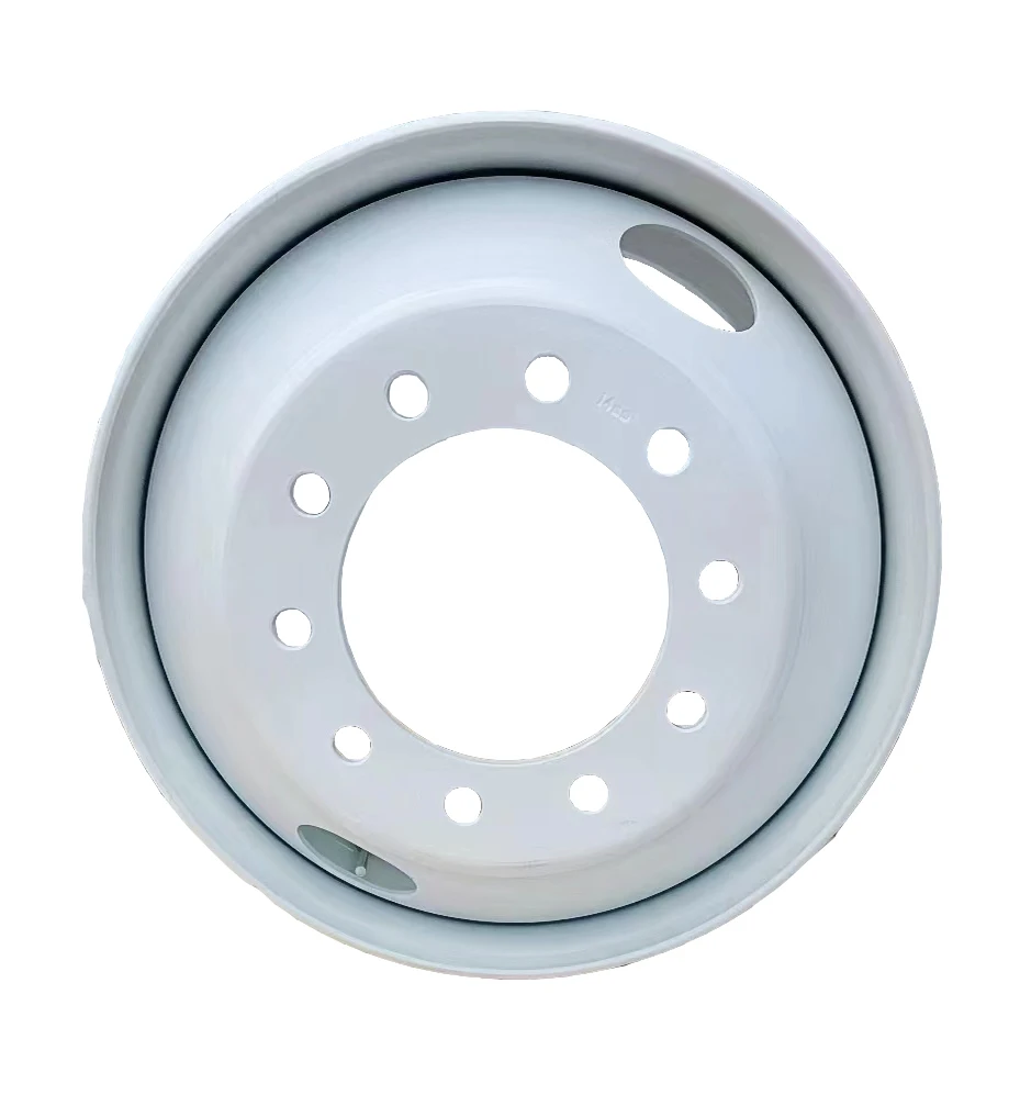Chinese manufacture steel truck wheels 22.5x8.25 good price high quality rims 2 vent holes