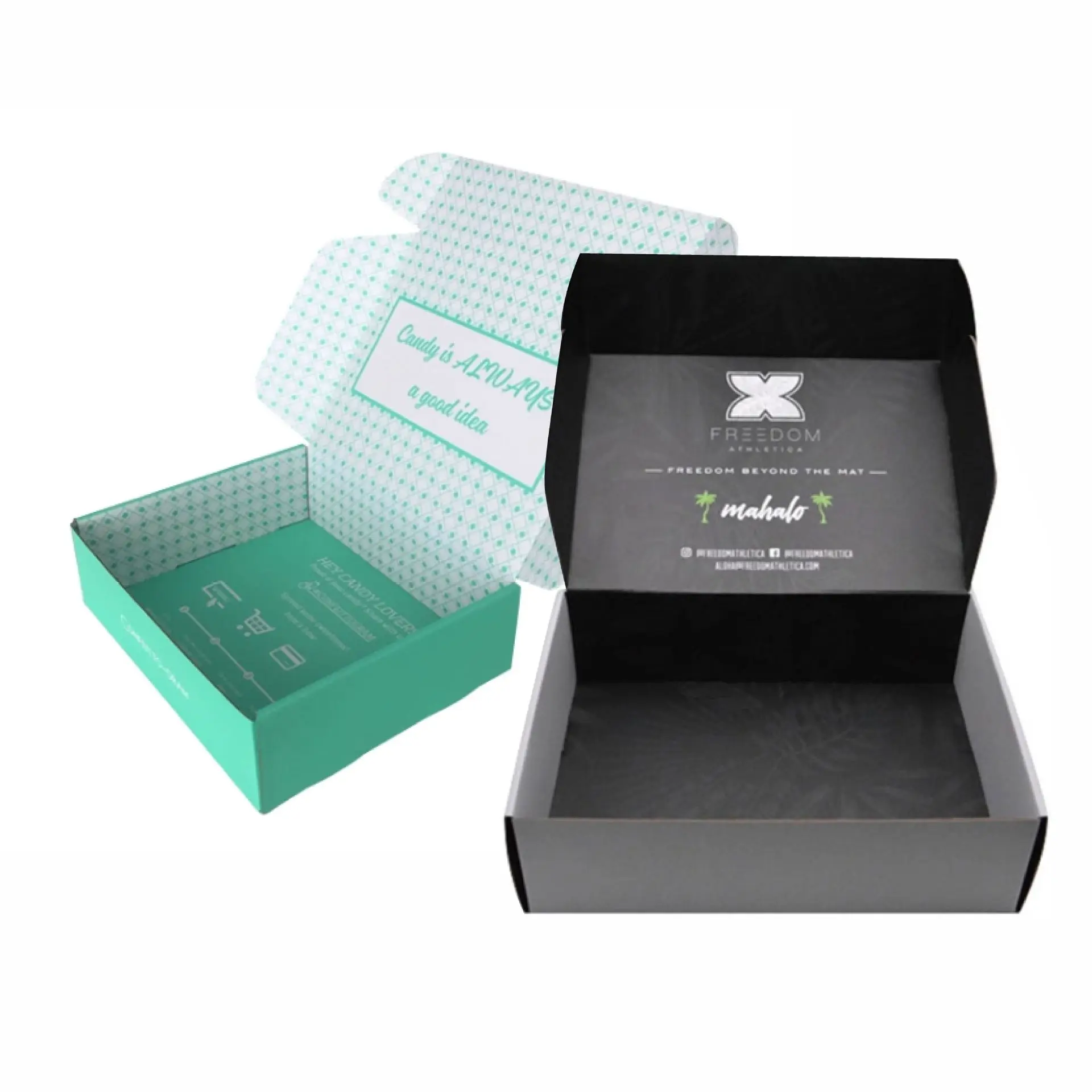 Custom Rigid Color Printed Trench Coat Leather Jacket Corrugated Packaging Box Clothes Mail Shipping Box