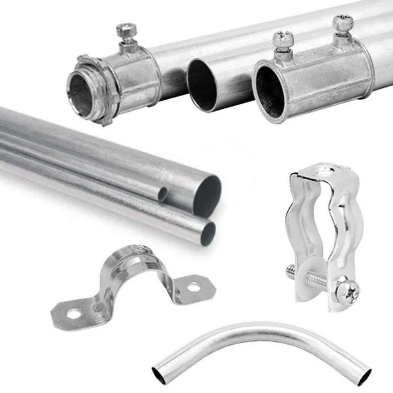 EMT Metal Conduit Hot DIP Galvanized Steel Pipe IMC by Manufacturers