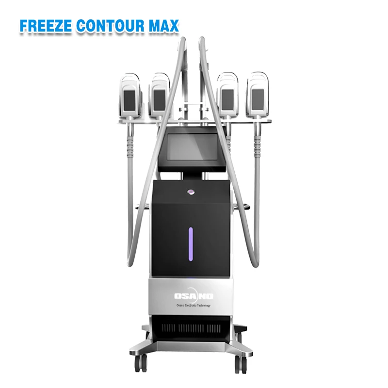 Hot Selling 360 4D Cooling cryotherapy 5 Cryo Handles Body Slimming Machine
