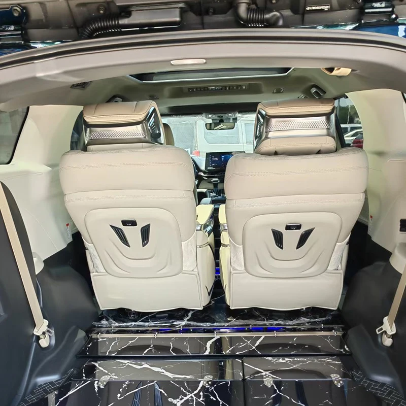 Wireless Charging Luxury Modified Car Accessories Electric Seats For TOYOTA Granvia