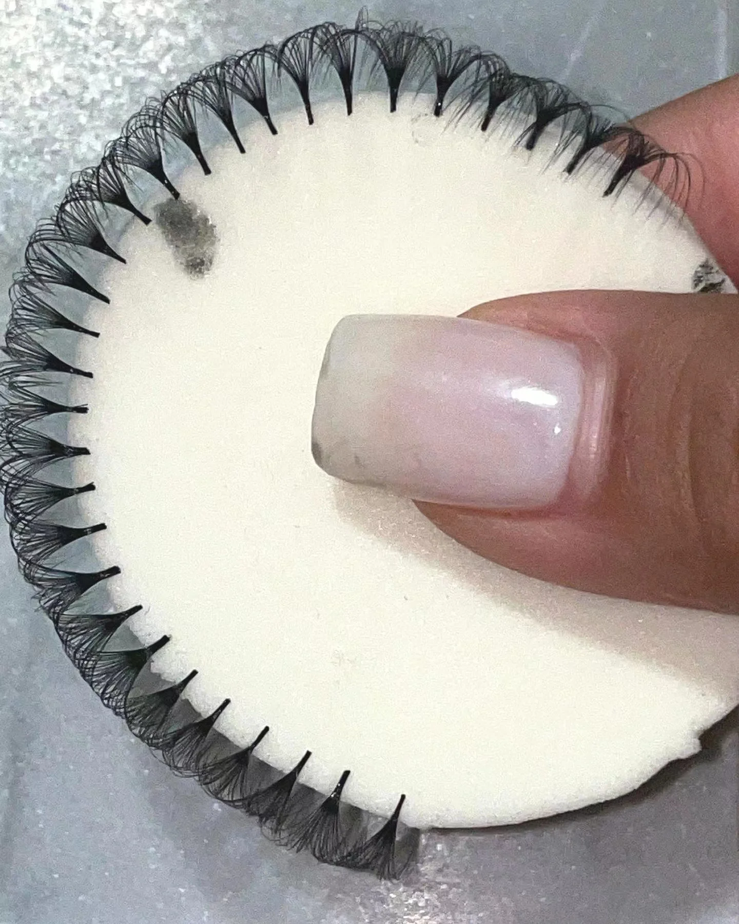 Korean pbt fiber lashes supplies 5-25mm C CC D DD L M curl lashes trays easy fan super soft eyelash extension